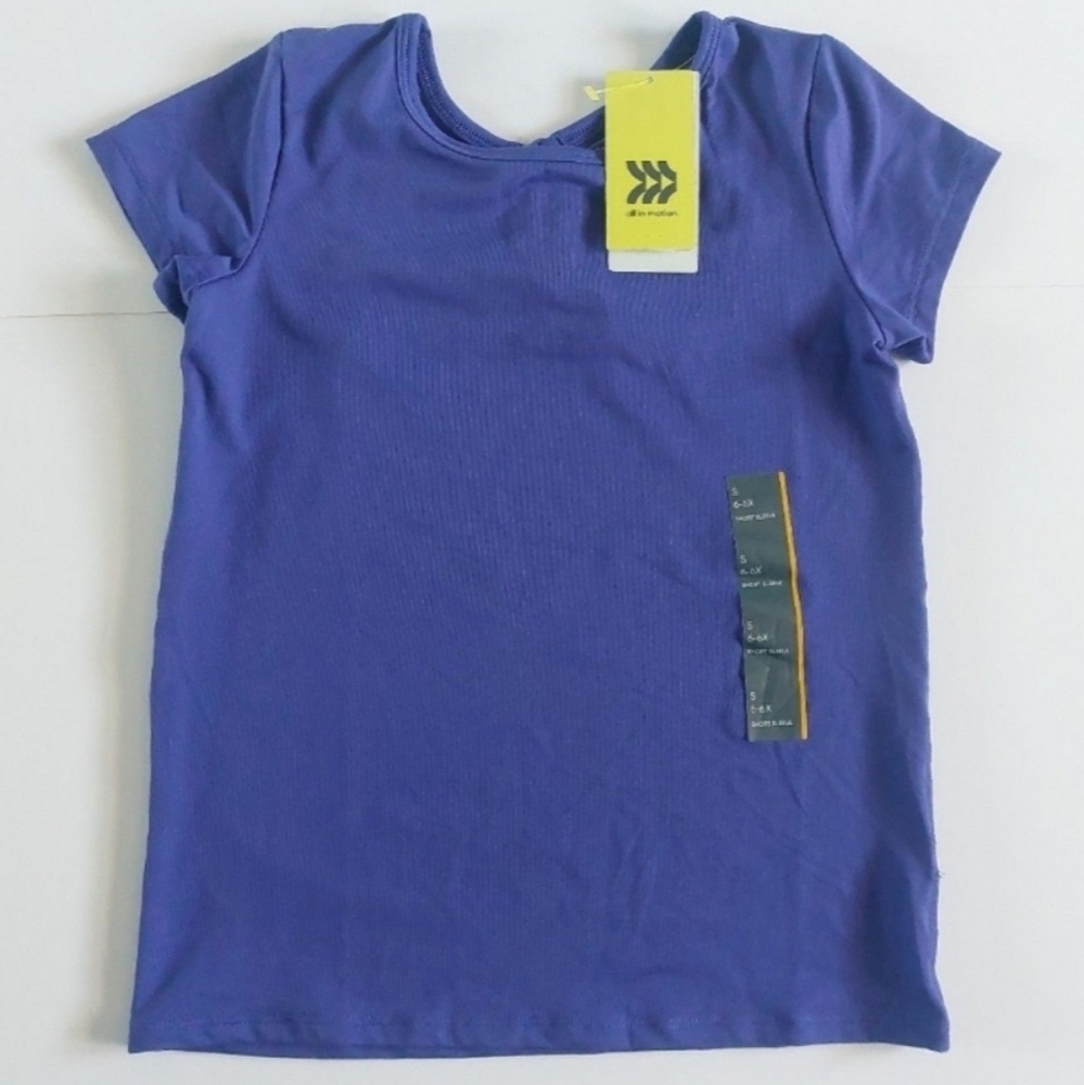all in motion toddler‎ Girls short sleeve t-chirt size S 6-6X